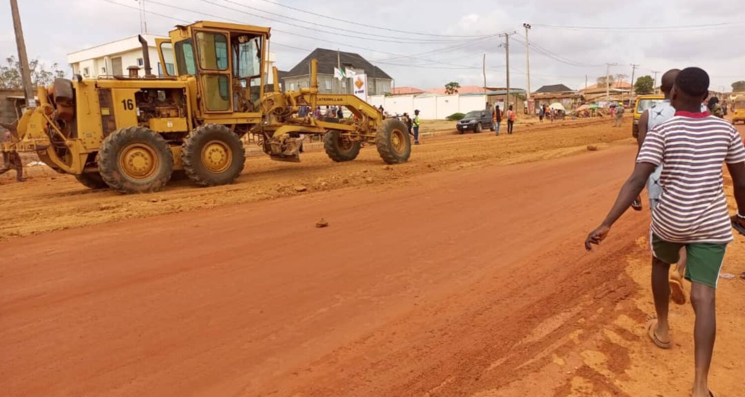 Hon. Musibau Sanusi Adeshina Advances Infrastructure with Construction and Dualisation of Olorunsogo/Amuloko/Dagbolu Road in Ona Ara LG